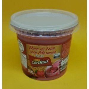 Doce de Leite com morango - Cardoso - 500g