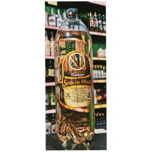 CACHAÇA SORTE DE MINAS- AMARELA - 2LT
