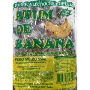 Atum de Banana 550g Fábrica de Doces Popular