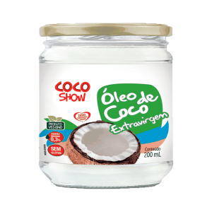 Óleo de Coco Extra Virgem 200ml Coco Show
