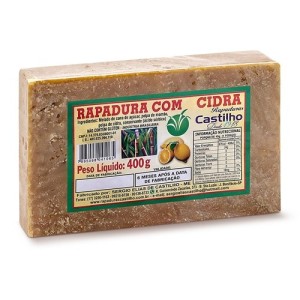 Rapadura com Cidra 400g Sérgio Castilho